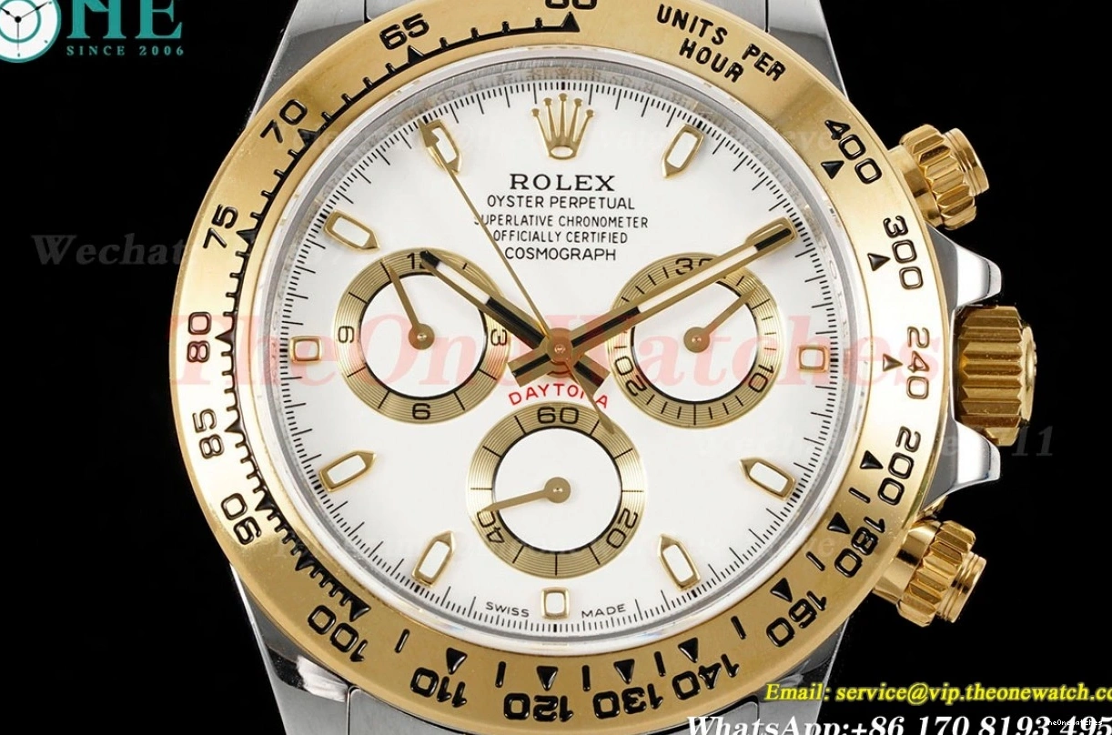 SS QF YG Weight) SH4130(Gain White 40mm Dial 116503 V3 Daytona 0121